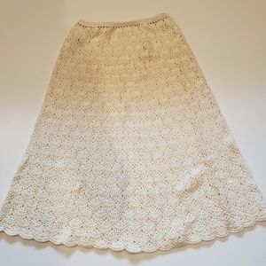 Beautiful A-line Crotchet Skirt
